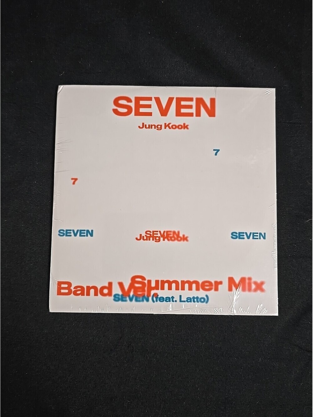 SEVEN Jung Kook Summer Mix Band Ver. (Feat. Latto) CD 2023 NEW Sealed